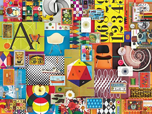 Ravensburger Puzzle 16951 - Eames House of Cards - 1500 Teile Puzzle für Erwachsene und Kinder ab 14 Jahren