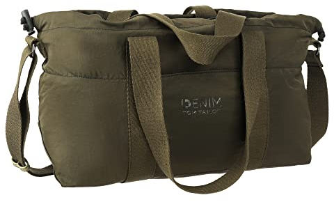 Denim TOM TAILOR - Jade, Damen, Sporttasche, one size, Grün, 46x21x30 cm