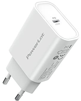 PowerLot 25W USB C Ladegerät PPS Super Fast Netzteil PD 3.0 Schnellladegerät für Samsung Galaxy S23/S22/S22+/S22 Utra/S21/S20, A53/A33/A13/Z Flip 4/Z Fold 4, Galaxy Tab S8/S7, Galaxy Watch/Buds usw
