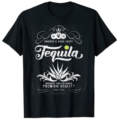 Funny Gift / Costume: Bottle of Tequila T Shirt T-Shirt