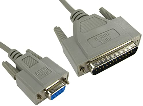 RS PRO Serielles Kabel / 9-polig, D-Sub Buchse / 25-polig, D-Sub Stecker, 2m