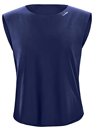 WINSHAPE Damen Functional Light and Soft Top AET114LS, Ultra Soft Style, Fitness Freizeit Yoga Pilates