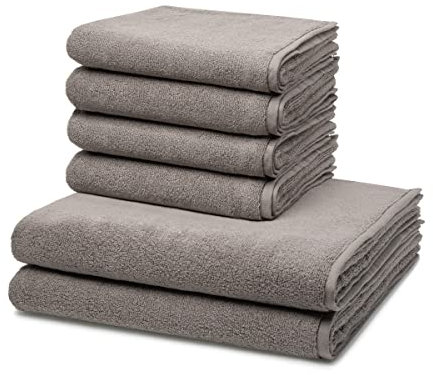 Ross - Sensual Skin - 4 X Handtuch 2 X Duschtuch - im Set (6er Set Flanell)