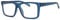 Eyekepper Oversized Reading Glasses Square Large Frame Readers for Men and Women - Blue +1.75