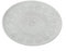 MARELIDA Dekoteller - Dekoschale mit Muster - MDF Holz - D: 34,5cm - weiß (Blumenmuster)
