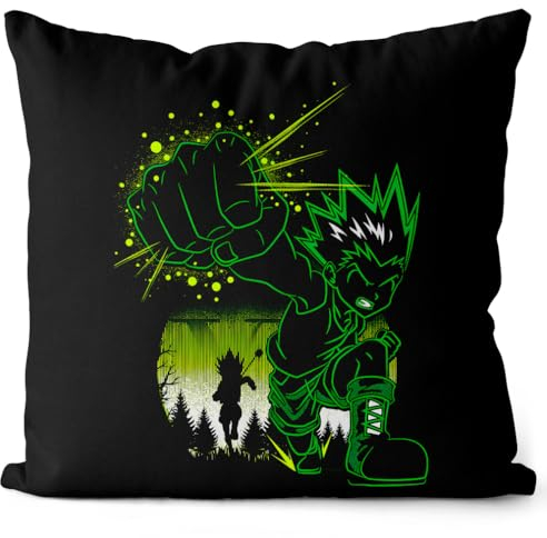 CottonCloud The Jajanken Kissen mit Füllung 40cm Baumwolle Hunter Anime Japan Manga x
