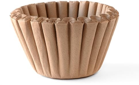 SARO Korbfilterpapier für Kaffeemaschinen, ungebleicht