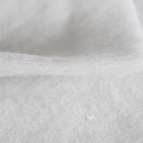 Fabreco Polsterwatte Vlieswatte Volumenvlies– Meterware Hochwertiges Füllmaterial für Polster- und Nähprojekte - Breite 160 cm, 1lfm - 200g/m2