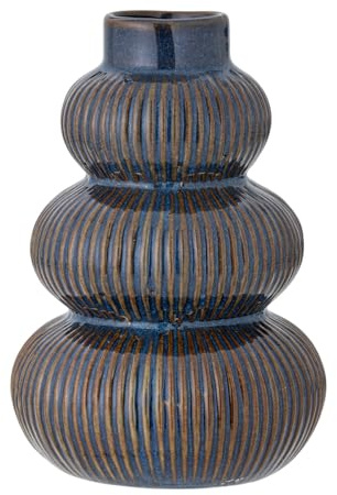 Bloomingville - Myrtle Vase, H 20 cm, blau