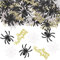 VIKY® Halloween Deko Konfetti,100 Stück Halloween Dekoration Confetti,Spinne Streudeko Tisch Deko,Halloween Party Spinne Deko,Spinnennetze Tischdeko Spinnen Deko,Halloween Party Dekoration Horror Deko