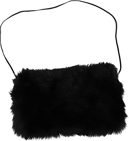 KITANDOVE Faux Fur Handwärmer Für Damen Tragbarer Handmuff Mit Umhängekordel Für Kalte Wintertage Stylischer Handschmeichler Und Modisches Accessoire Für Hochzeiten Und Feste