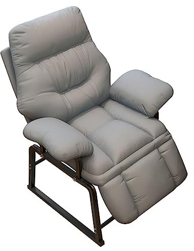 Fauteuil inclinable avec repose-pieds – Fauteuil de bureau pour salon, chambre à coucher, jardin, balcon