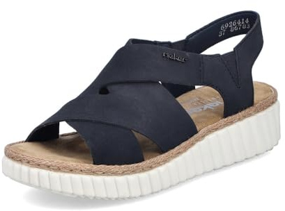 Rieker Damen Pantoletten 69264, Frauen Slipper