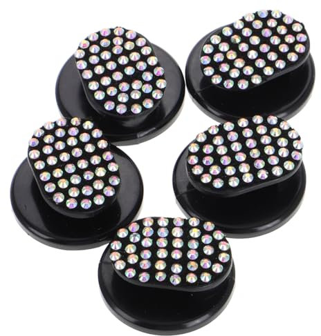 CLISPEED 1 Set Gancio Per Auto Gancio Auto Gancio Decorativo Auto Porta Borse Auto Ganci Per Auto Resistenti Accessori Auto Gancio Per Chiavi Da Auto Gancio Adesivo Per Auto Plastica 5 Pz