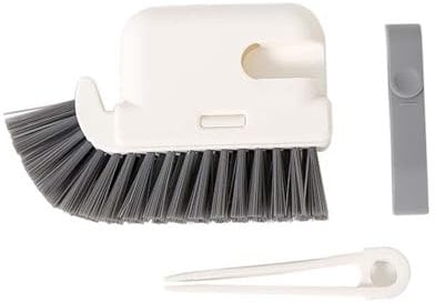 Automatic Brush Cleaner Purpose And Corner Cleaning Brush For Bathroom And Tile Walls Hard Handheld Grout Kitchen Cleaning (Yellow, A)