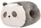Milisten Creative Cartoon Throw Pillow Hand Warmer Cushion Panda Design Soft Skin Friendly Multi Functional Back Support Sleeping Pillow for Offices and Cozy Naps