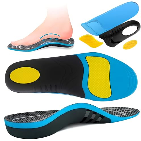 Solette Ortopediche GEL Supporto Per Arco Plantare, Solette Scarpe Plantari Ortopedici Per Piede Piatto,sport Solette Scarpe Per Piedi Piatti, Fascite Plantare, Per Uomini E Donne