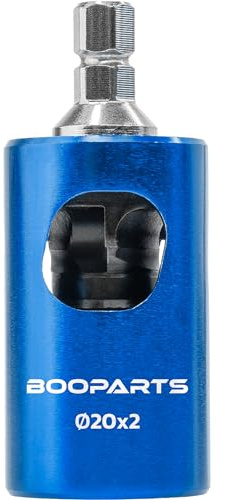 BOOPARTS - Bussola Svasatore Calibratore Ø20 mm per Tubi Multistrato | Inserto Sbavatore con Attacco Esagonale per Avvitatore, Trapano o Impugnatura | PER e PEX