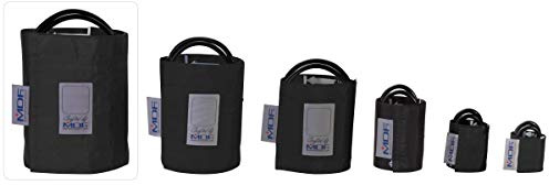 MDF Instruments, Latex-Free Blood Pressure Cuff - Thigh - Double Tube (MDF2090470) (Black (NoirNoir))