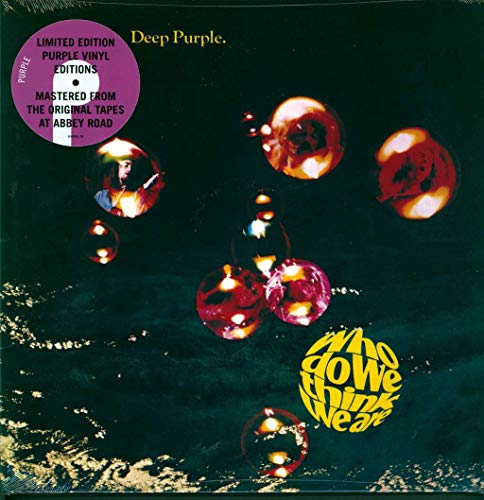 WHO DO WE THINK WE ARE LP (VINYL ALBUM) UK PURPLE 1973