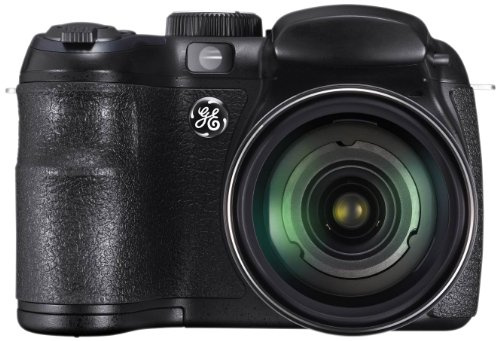 GE X400 Bridge Digital Still Camera - Black (14MP, 15x Zoom, AA Batteries) 2.7 inch LCD