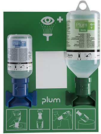 Plum 4770 Augen-Notfallstation mit 2 Flaschen