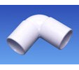 Wavin 1E160W White 90 Degree Bend, Heating
