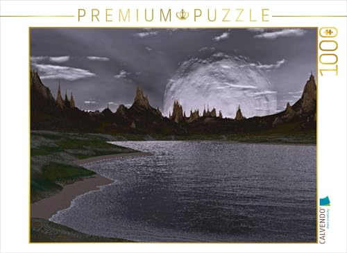 CALVENDO Puzzle EIN Motiv aus dem Kalender Fantasie-Planeten | 1000 Teile Lege-Größe 64 x 48 cm Foto-Puzzle für glückliche Stunden