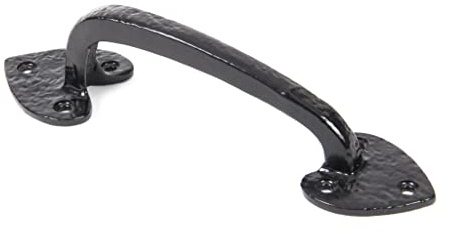 From the Anvil Black Cast 8 Inch Gothic Pull Handle