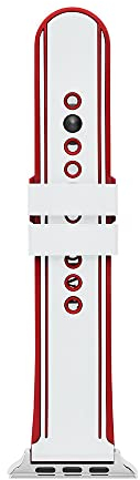 Armani Exchange 42/44 mm Silikonarmband für Herren für Apple Watch®