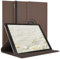 EAZY CASE - Custodia per Apple iPad Pro 12,9 (2017) tablet Cover protettiva Smart Cover Supporto rotante Astuccio pieghevole 360° girevole con funzione stand Similpelle Marrone