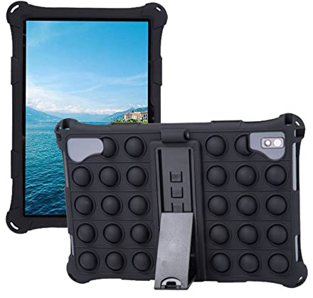 AKNICI Custodia per qunyiCO Y20,YESTEL T5,Whitedeer C10,Oangcc A6,ApoloSign EP103A,TECLAST P20S/M40S/P20HD,Freeski FSKC10,DEERTiME E6,Hasskya K70,Byxsb C10,Blackview Tab8,Yicty Tablet 10 Pollici,Nero