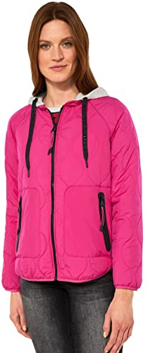 Cecil B211629 Veste Demi-Saison, Rose Clair Dynamique, XL Femme