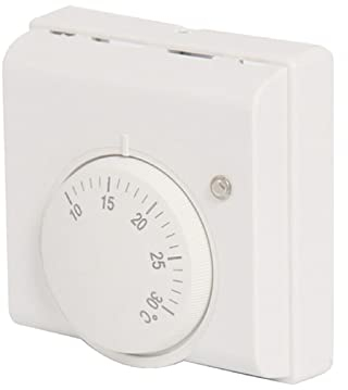 Oniissy Mechanical Thermostat Room Temperature Controller Switch for Underfloor Heating