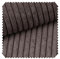 novely® PORTO - Polsterstoff in Breitcord-Optik - Ultraweicher Möbelstoff - Pflegeleichte Meterware 1 lfm Farbe: 120 Graubraun