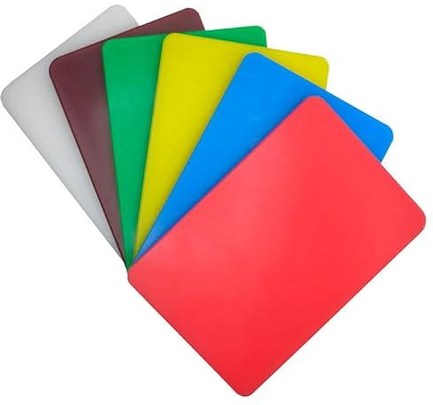 High Density Polyethylene Cutting Board, Red, 60 cm x 40 cm x 2 cm