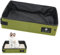 SPORWAY Bandeja de arena para gatos para viajes, portátil (verde, pequeña): plegable, impermeable y transpirable, caja de arena para gatos para coche, viajes, camping