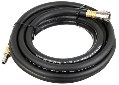 Tuyau à Air Comprimé 5m 20BAR 10mm Tuyau en Flexible Compresseur D'Air
