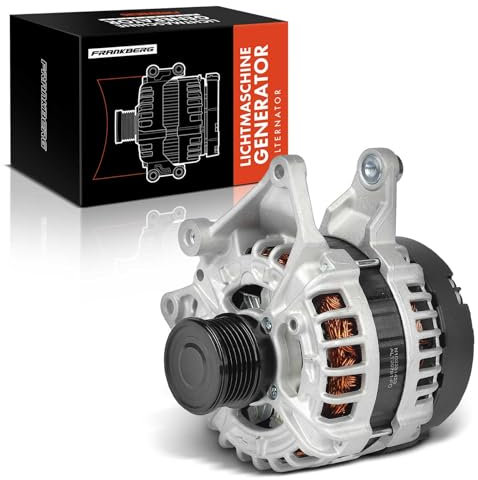 Frankberg 1x Lichtmaschine Generator 175A Kompatibel mit C-Klasse Coupe C205 1.6L 2.0L 2015-2023 E-Klasse W213 1.6L 2.0L 2016-2024 Vito Kasten W447 2.0L 2019-2024 Replace# 0125711100