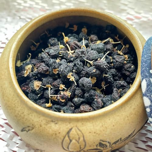 50 Pcs Schwarz Goji Beeren Samen - Säulenobstbäume, Exotische Pflanzen Winterhart Goji Beeren Schwarz Samen, Obstbaum, Obst Samen, Steingartenpflanzen Winterhart Baum Deko Obst, Nachhaltige