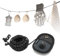 ZVRSUA Corde à Linge de Camping, Corde à Linge D'extérieur, Corde à Linge Rétractable, Gadgets de Voyage Essentiels pour Camping-Car et Accessoires de Camping