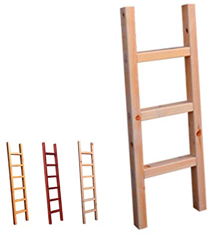 Wooden Bunk Bed Ladder - 120cm/150cm Tall Universal Sturdy Climb Ladder for Dorm Adults Home Bedroom