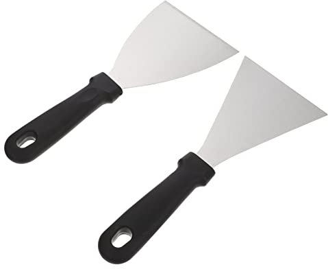 BEBEMOKO Juego De Espátula Y Pala Ergonómicas para Lanzar Antiadherentes para Cocinar Al Aire Libre Barbacoas Y Pizzas