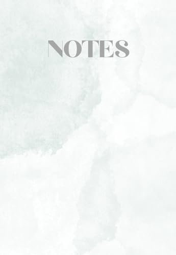 Notebook Marble Green: Take your notes in style