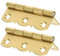 HOMOCONO 2pièces Charnières Laiton Vintage Pour Instruments De Musique Accessoires Pour Pianos Et Supports De Partitions Doré