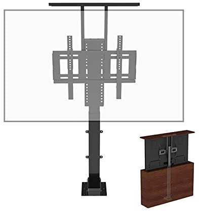 Telescopic Electric TV Mount Bracket - Adjustable Motorized Lift for 42-70 Inch TVs, Hidden Cabinet Installation, Supports Up to 60kg, Smooth Travel Under 40cm