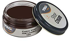 TRG the One Shoe Cream, Crème pour cuir et cuir synthétique, Marron (169 Old Leather), 50 ml