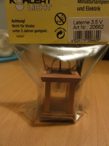 Kahlert Licht 20662 Puppenhauszubehör, holzfarben, transparent