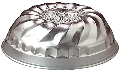 Agnelli Ollas Molde Americano sin Manguera, diámetro 18 cm, Aluminio, Plata