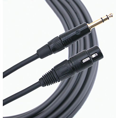 Mogami Cable for Life XF-25340-J3-5 Câble pour Studio XLR femelle vers équilibré 1/4 Jack 5 m